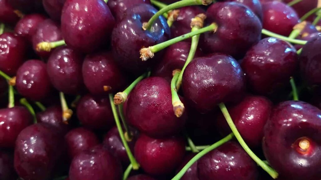 Просушивание черешни