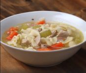 Куриный бульон с вермишелью — recipe steps, main photo