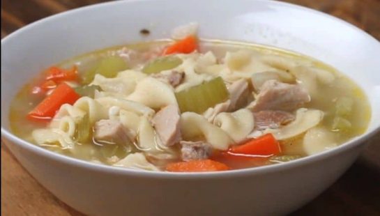 Куриный бульон с вермишелью — recipe steps, main photo