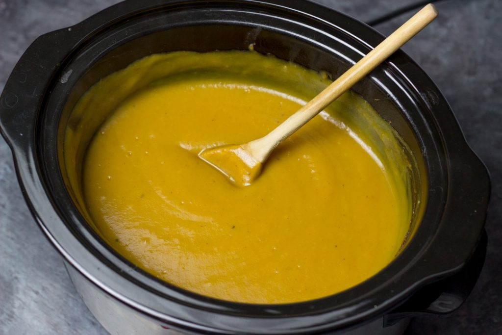 Тыквенный суп в мультиварке — пошаговый рецепт, шаг 4