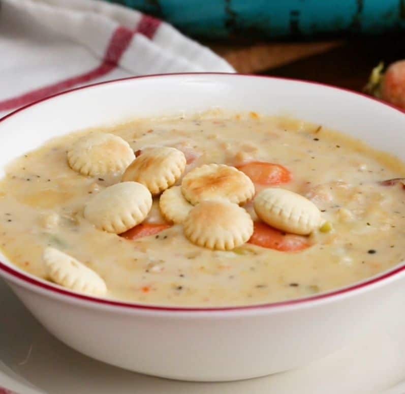 Сырный суп с морепродуктами — пошаговый рецепт, основное фото