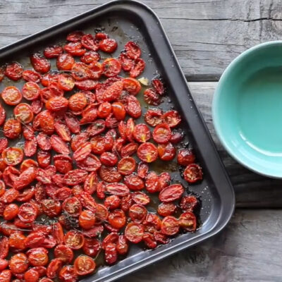 Брускетта с вялеными томатами — пошаговый рецепт, шаг 2