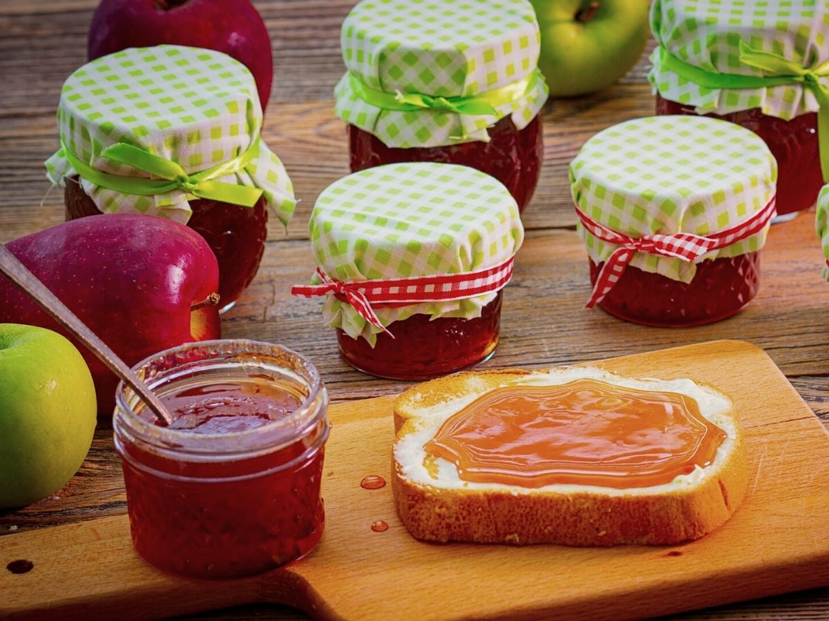 Яблочный джем без сахара — пошаговый рецепт, основное фото