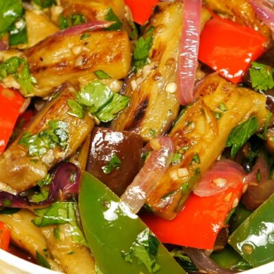 Салат из баклажан — пошаговый рецепт, шаг 5