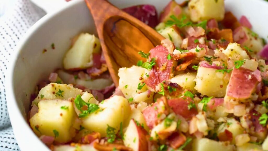 Немецкий картофельный салат — пошаговый рецепт, шаг 8