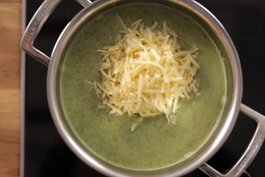 Суп-пюре из брокколи — пошаговый рецепт, шаг 7