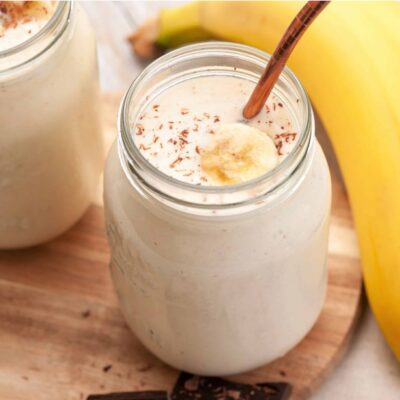 Банановый смузи с овсянкой — 4 варианта