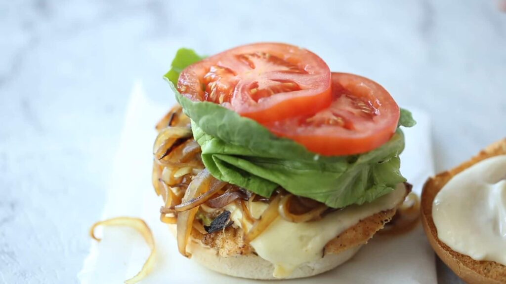 Бургер с курицей — recipe steps, step 7