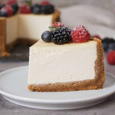 Чизкейк — пошаговый рецепт, основное фото