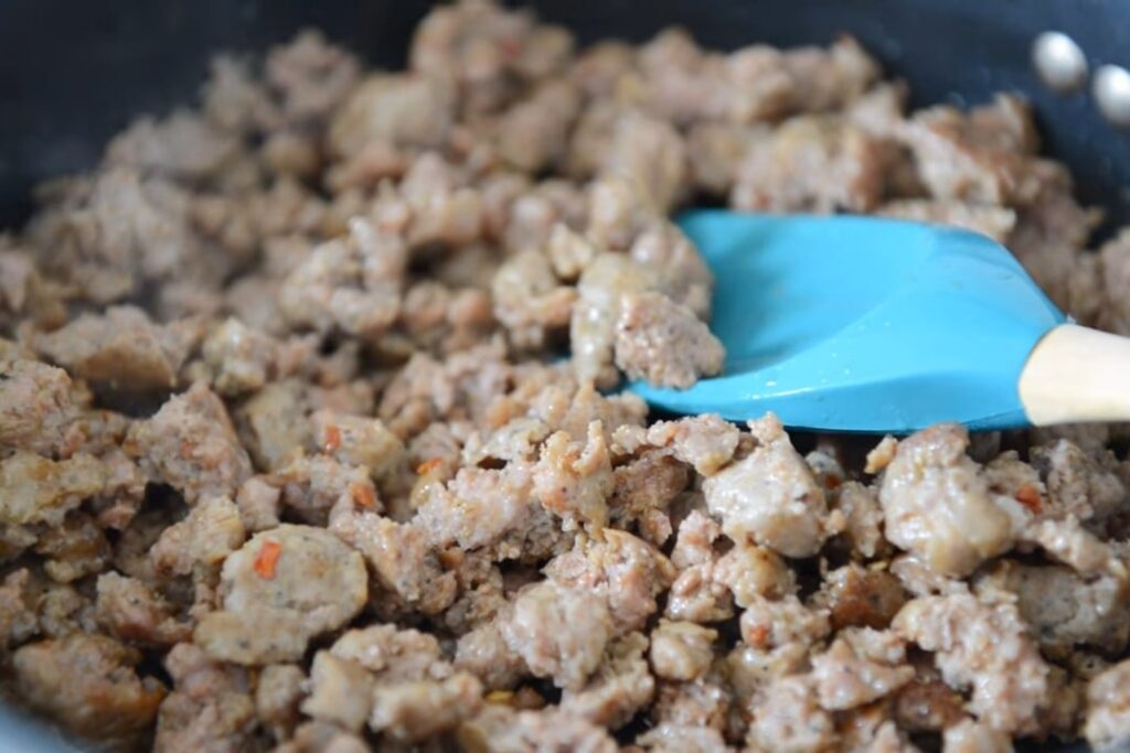 Фаршированные кабачки — recipe steps, step 2