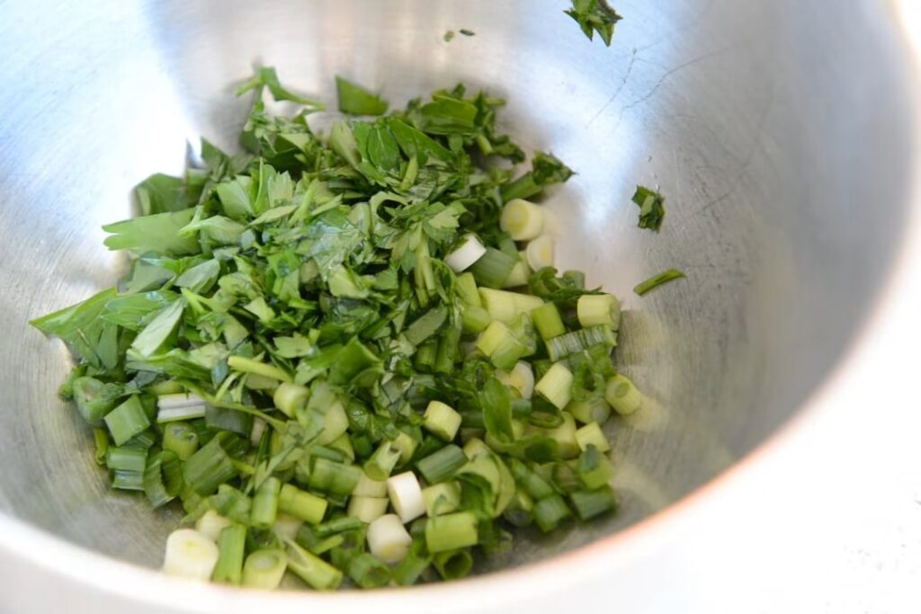 Фаршированные кабачки — recipe steps, step 3