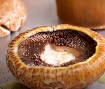 Фаршированные шампиньоны — recipe steps, step 1