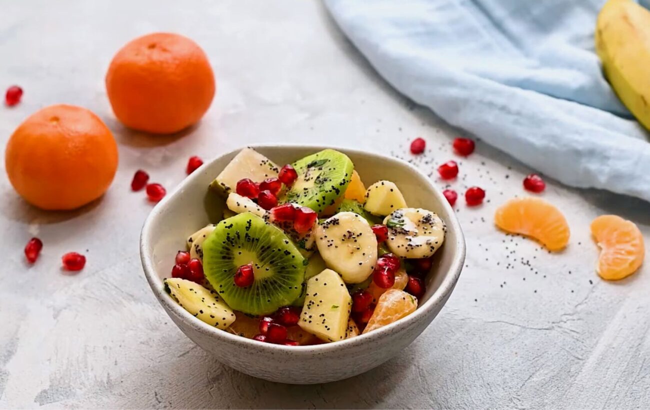 Фруктовый салат — recipe steps, main photo