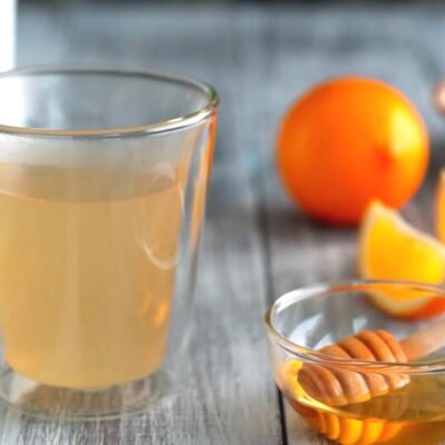 Имбирный чай — пошаговый рецепт, основное фото