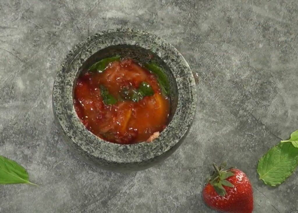 Клубничный мохито — recipe steps, step 5