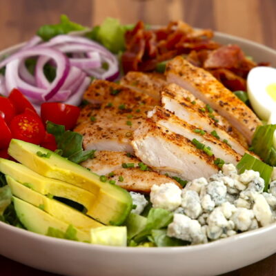 Кобб салат — пошаговый рецепт, основное фото