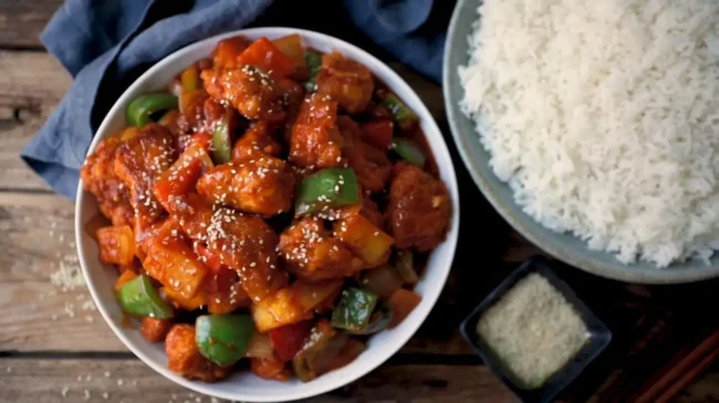 Курка в кисло-солодкому соусі