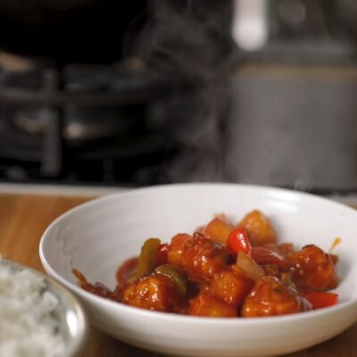 Курица в кисло-сладком соусе — recipe steps, step 6