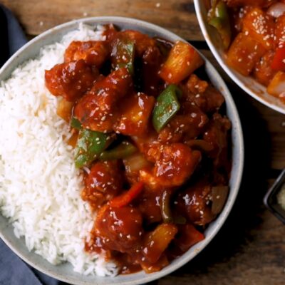 Курица в кисло-сладком соусе — recipe steps, step 7