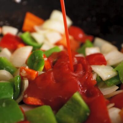 Курица в кисло-сладком соусе — recipe steps, step 4