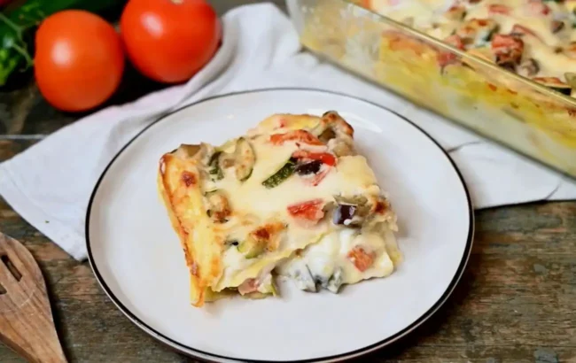 Вегетаріанська лазанья