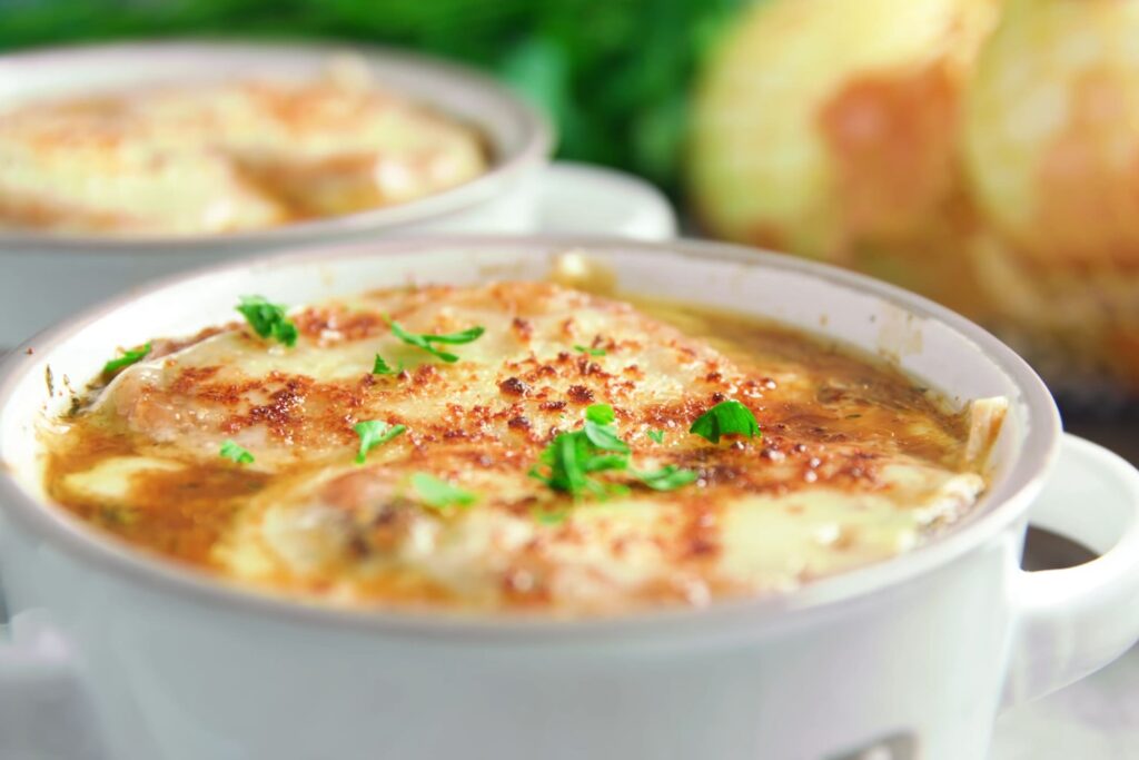 Луковый суп — recipe steps, step 8