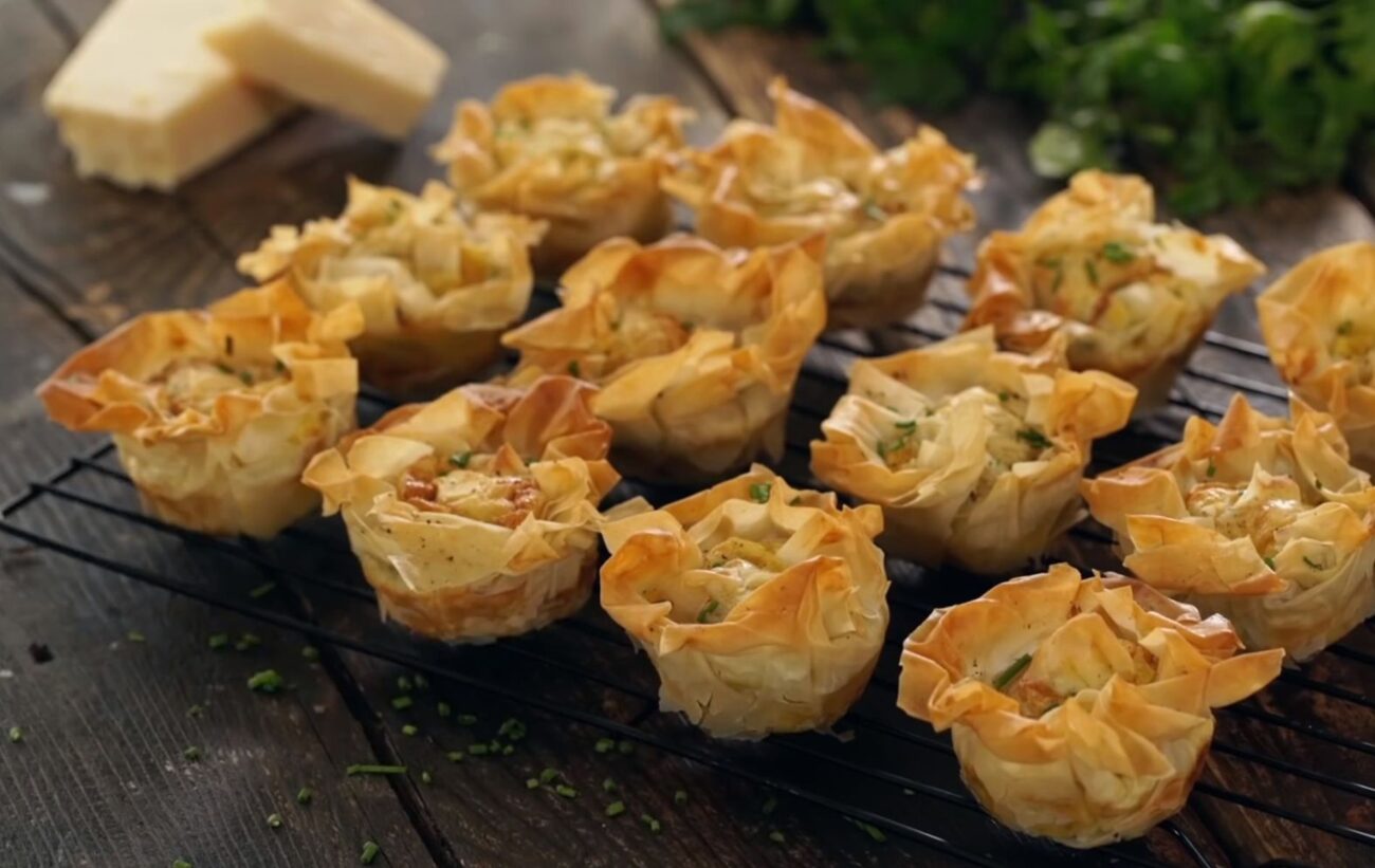 Пирожки из теста фило — recipe steps, main photo