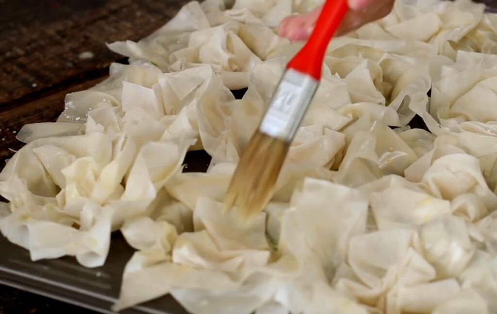 Пирожки из теста фило — recipe steps, step 10