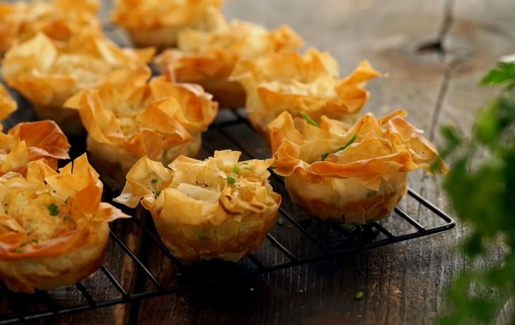 Пирожки из теста фило — recipe steps, step 11