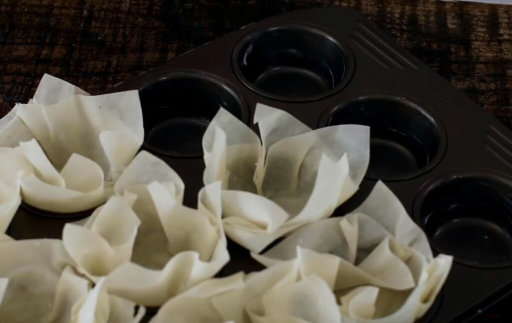 Пирожки из теста фило — recipe steps, step 6