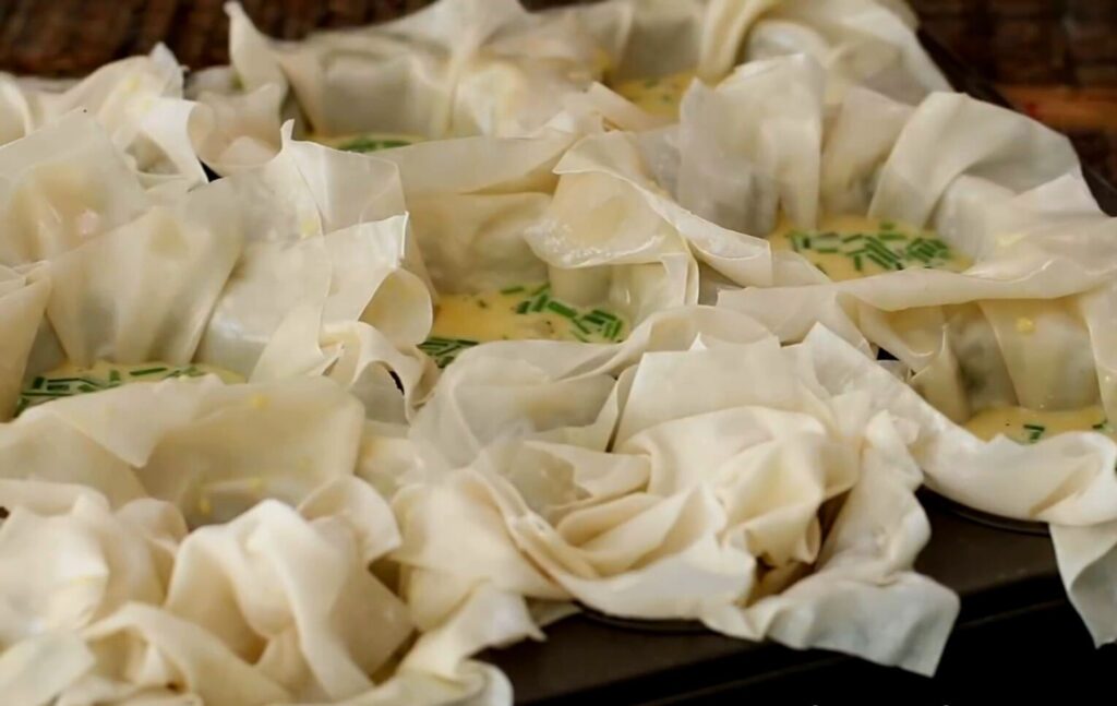 Пирожки из теста фило — recipe steps, step 9