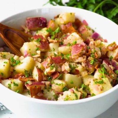 Немецкий картофельный салат — пошаговый рецепт, основное фото