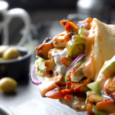 ПП Шаурма — пошаговый рецепт, основное фото