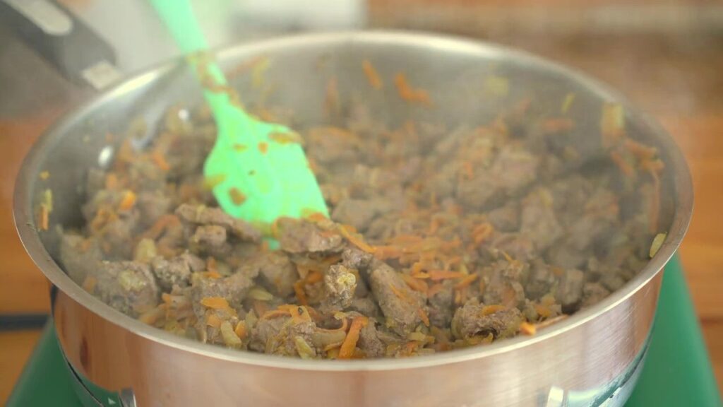 Паштет из говяжьей печени — recipe steps, step 3