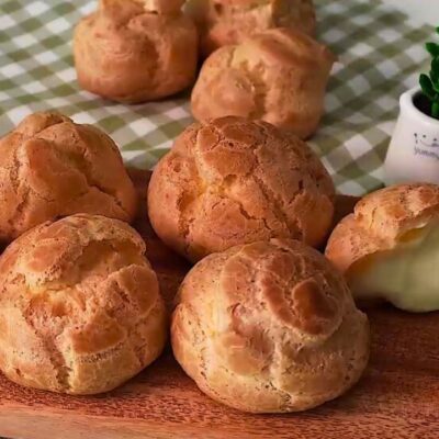 Профитроли — пошаговый рецепт, основное фото