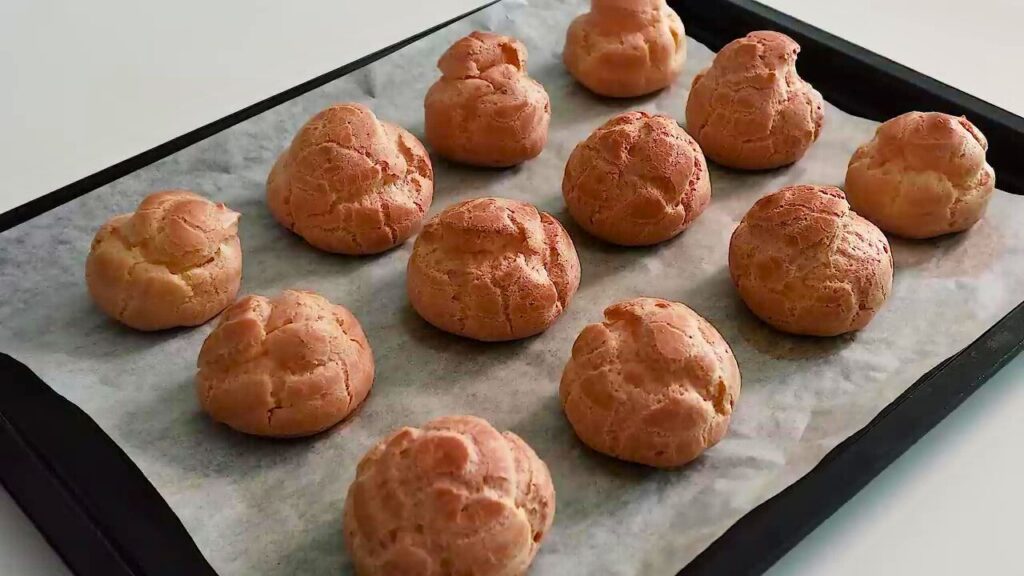 Профитроли — recipe steps, step 8