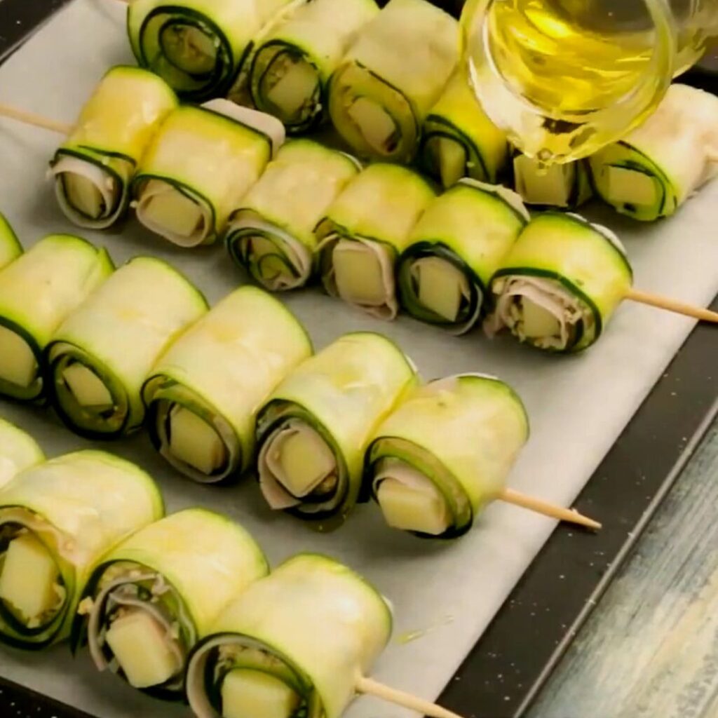 Рулетики из кабачков — recipe steps, step 5