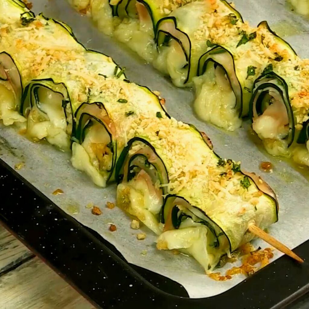 Рулетики из кабачков — recipe steps, step 7