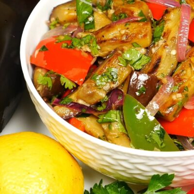 Салат из баклажан — пошаговый рецепт, основное фото
