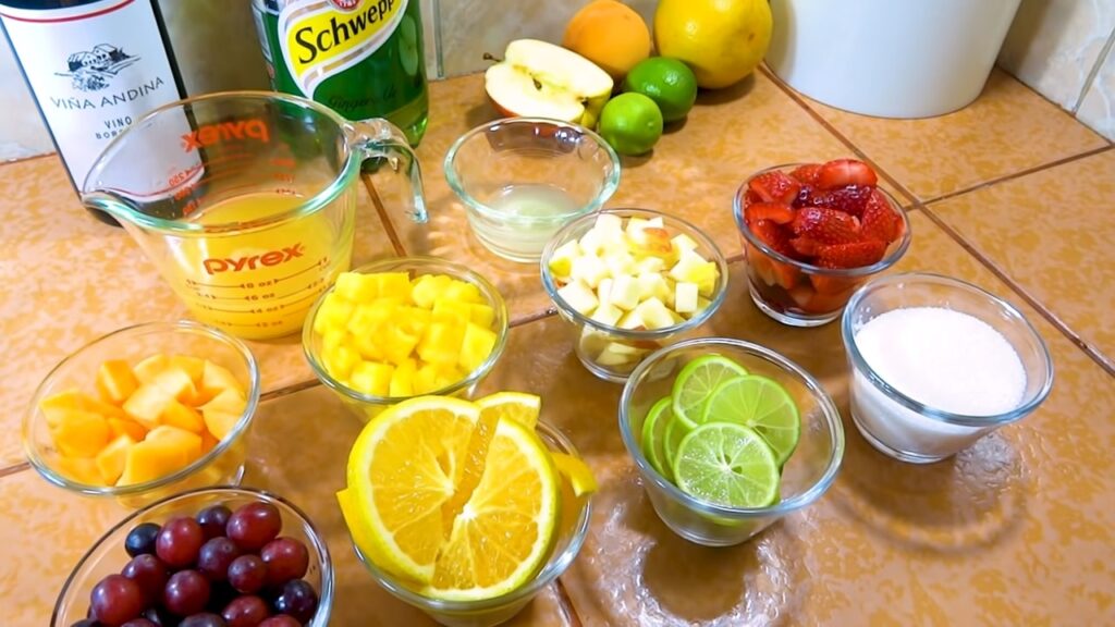 Сангрия — recipe steps, step 1