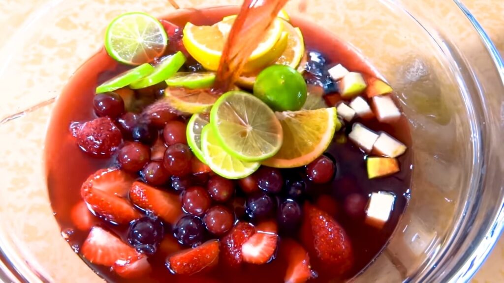 Сангрия — recipe steps, step 2