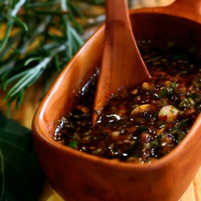 Соус Чимичурри — пошаговый рецепт, основное фото