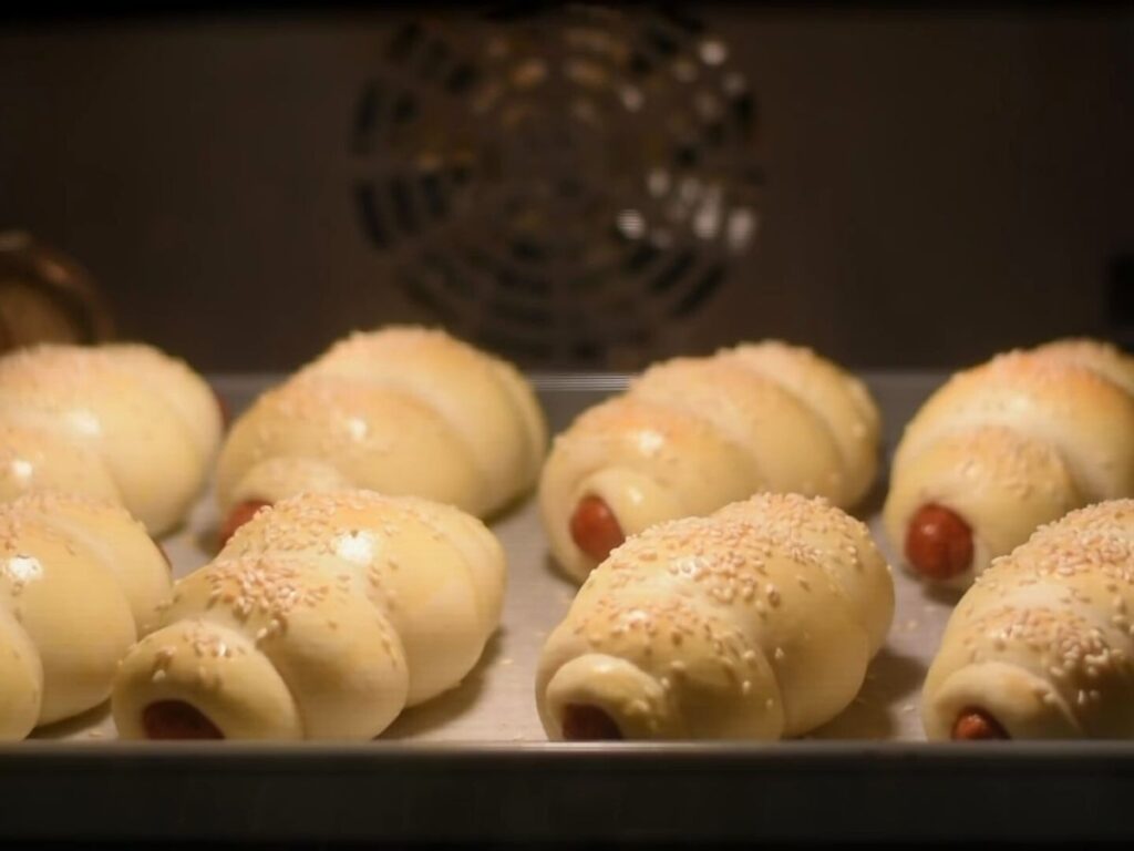 Сосиски в тесте — recipe steps, step 10