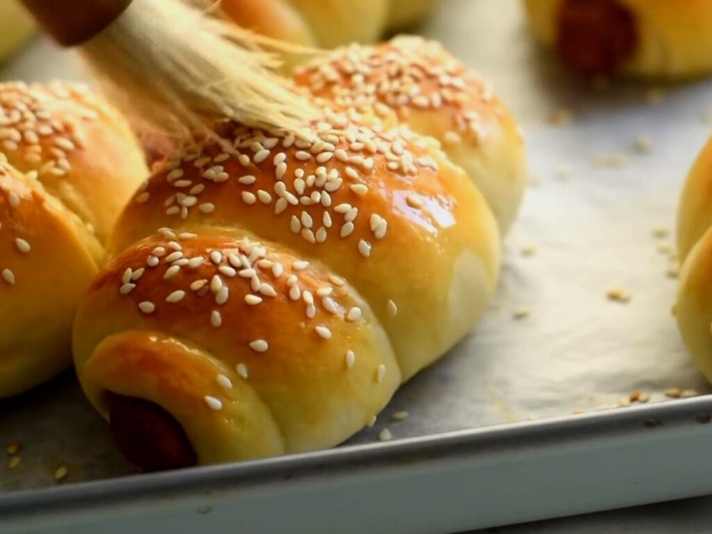 Сосиски в тесте — recipe steps, step 11