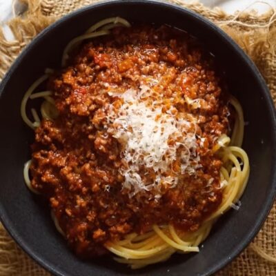 Соус Болоньезе — пошаговый рецепт, основное фото