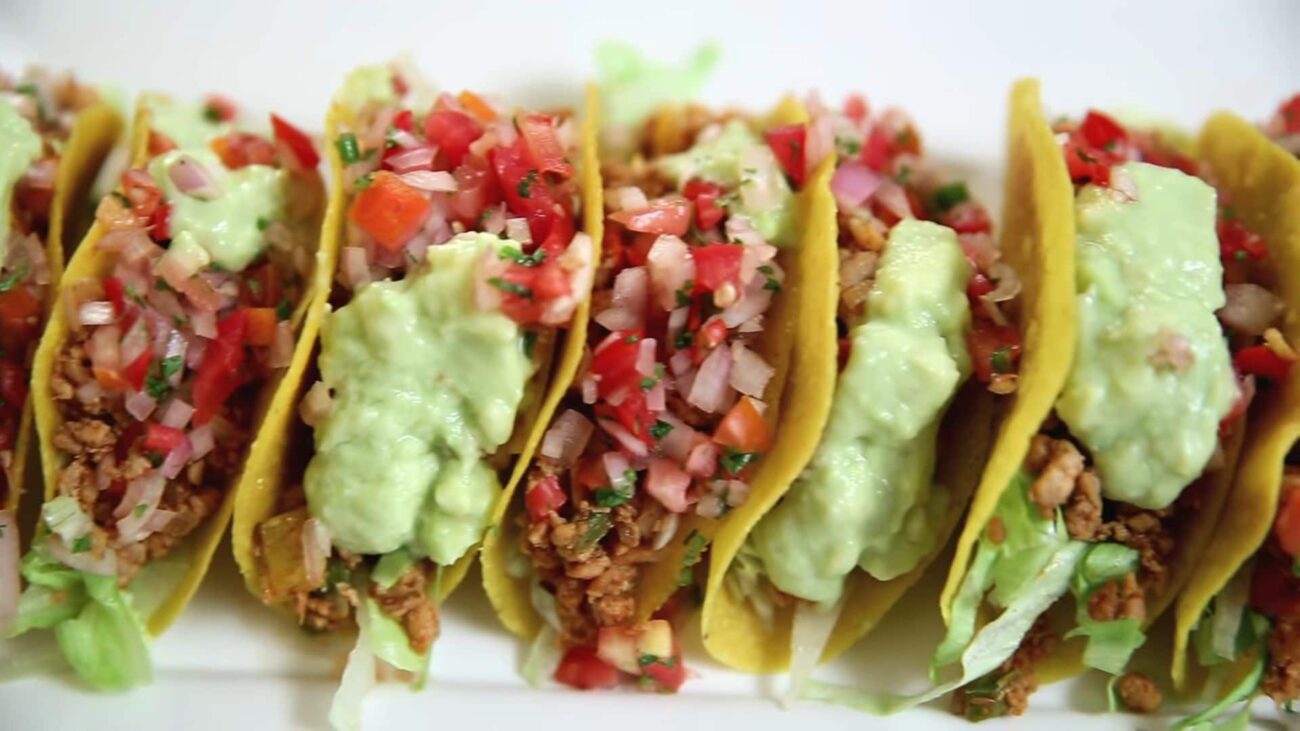 Тако с курицей — recipe steps, main photo