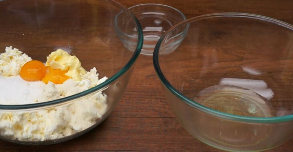 Творожная запеканка с бананами — recipe steps, step 2