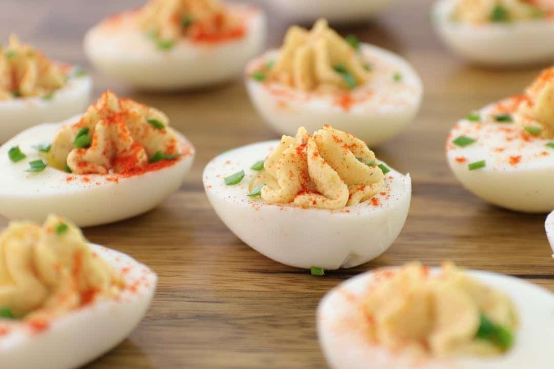 Яйца фаршированные — recipe steps, main photo