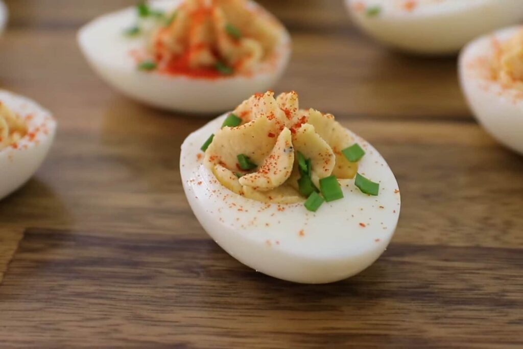 Яйца фаршированные — recipe steps, step 6