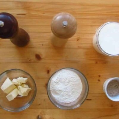 Соус бешамель — recipe steps, step 1